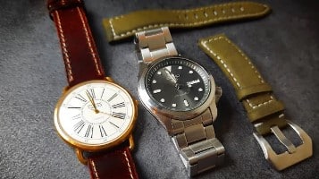 Leather vs. Metal Watch Band